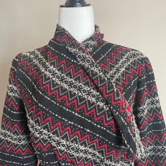 Fall Sweater Wrap Jacket - Picture 2 of 5